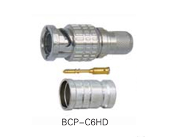 75Ω BNC 压接插头 BCP-C系列